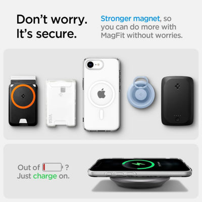 SPIGEN iPhone 16e Case (2025) Liquid Crystal MagFit / Crystal Flex MagFit 5