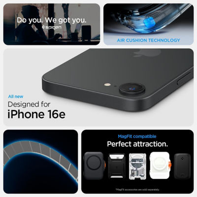 SPIGEN iPhone 16e Case (2025) Ultra Hybrid S MagFit Frost 5