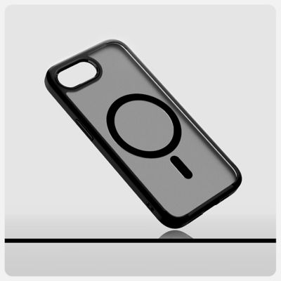 SPIGEN iPhone 16e Case (2025) Ultra Hybrid MagFit / Crystal Hybrid MagFit Frost Black 8