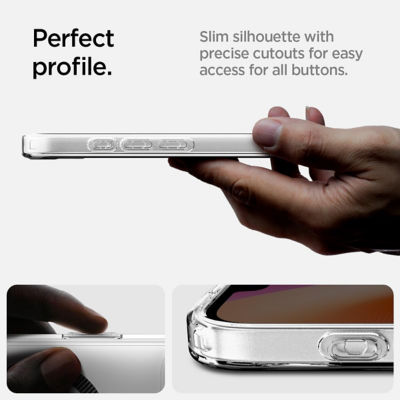 SPIGEN iPhone 16e Case (2025) Ultra Hybrid MagFit / Crystal Hybrid MagFit 4
