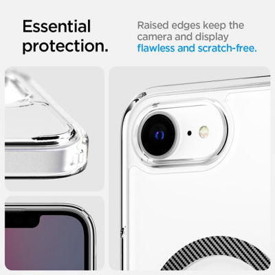 SPIGEN iPhone 16e Case (2025) Ultra Hybrid MagFit / Crystal Hybrid MagFit 6