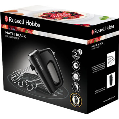 Russell Hobbs 24672-56 Desire Matte Black Hand Mixer 2