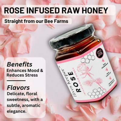 Hives Keeper 蜂巢守护者限量版玫瑰蜂蜜 - 新加坡配方 250克 3