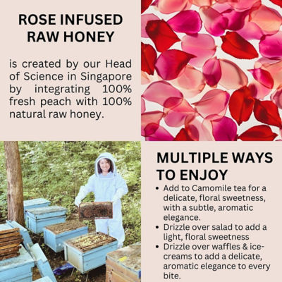 Hives Keeper 蜂巢守护者限量版玫瑰蜂蜜 - 新加坡配方 250克 4