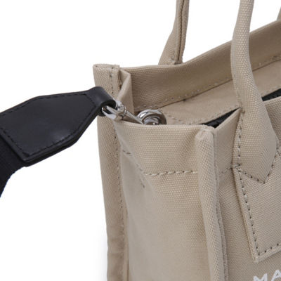 MARC JACOBS Canvas Standard Supply Small Tote Beige 4S4HCR003H02 4