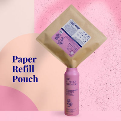 The Powder Shampoo Hydrating Shampoo For Dry & Fragile Hair Camellia & Geranium 70g / 2.47oz 7
