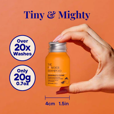 The Powder Shampoo Strengthening & Soothing Powder Shampoo for Normal & Sensitive Scalp 70g / 2.47oz 13