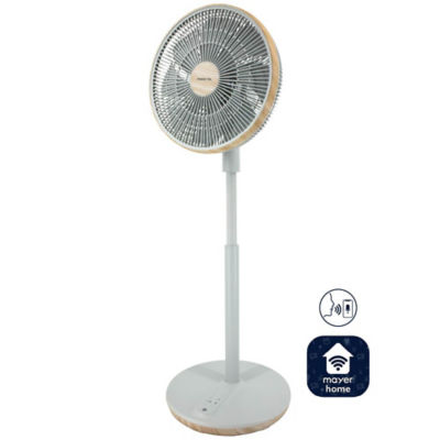 Mistral Greenleaf III - 14” DC High Velocity Stand Fan with WIFI & Remote MHV1424DRW-G 4