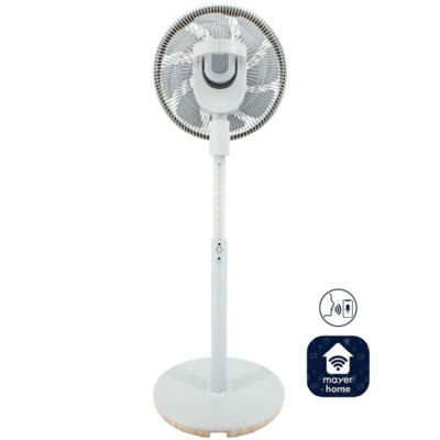 Mistral Greenleaf III - 14” DC High Velocity Stand Fan with WIFI & Remote MHV1424DRW-G 5