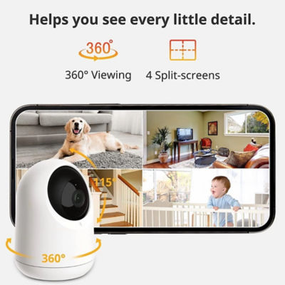 SwitchBot Auto Tracking CCTV Pan/Tilt Camera Plus 2K 4