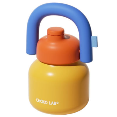 CHAKOLAB 1L LINLIN POT ORANGE/BLUE 1