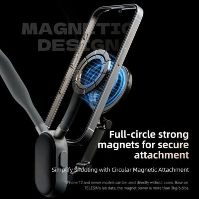 Telesin Magnetic Neck Mount for Phones 5