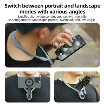 Telesin Magnetic Neck Mount for Phones 8