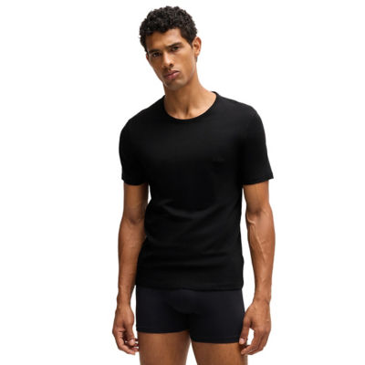 BOSS Three-Pack Of Logo-Embroidered T-Shirts In Cotton 4