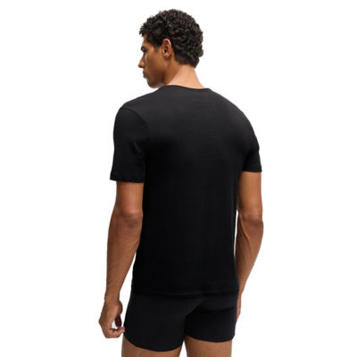 BOSS Three-Pack Of Logo-Embroidered T-Shirts In Cotton 5