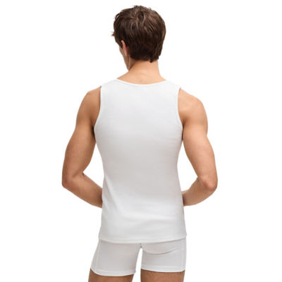 BOSS Three-Pack Of Cotton Tank Tops With Embroidered Logos 5