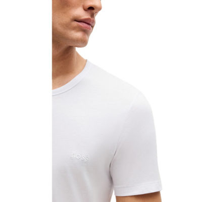BOSS [Bundle of 3] Three-Pack Of Logo-Embroidered T-Shirts In Cotton 3