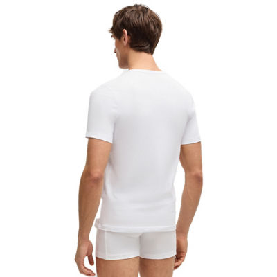 BOSS [Bundle of 3] Three-Pack Of Logo-Embroidered T-Shirts In Cotton 5