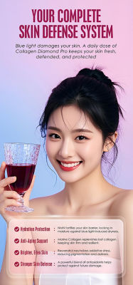 Kinohimitsu Collagen Diamond Pro 5500mg with NMN Supplement 25g 15's 9