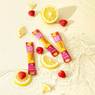 IQBar IQMix Sugar Free Electrolytes Powder Packets - Raspberry Lemonade 20 Sticks 8