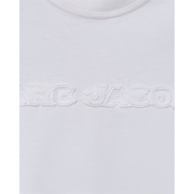 MARC JACOBS MARC LOGO BABY TEE-WHITE 3