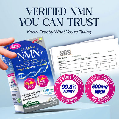 LABO Nutrition Le Ageless NMN+ 60s 3