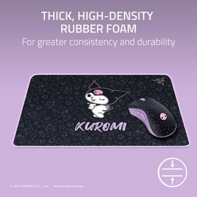 Razer DeathAdder Essential & Goliathus Mouse Mat Bundle - Kuromi Edition 3