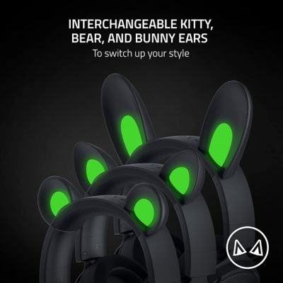 Razer Kraken Kitty V2 Pro - Wired Rgb Headset With Interchangeable Ears 2