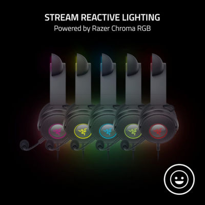 Razer Kraken Kitty V2 Pro - Wired Rgb Headset With Interchangeable Ears 3