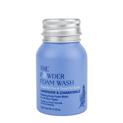 The Powder Shampoo [BUNDLE] 1 x Hydrating Shampoo For Dry and Fragile Hair 20g + 1 x Relaxing Body Foam Wash For All Skin Types 20g 8