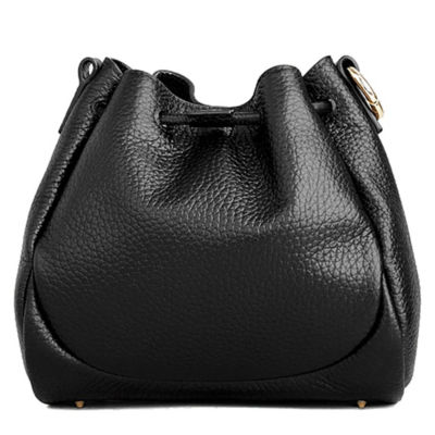 BRAUN BÜFFEL Braun Buffel Nodus Small Bucket Bag in Black 3