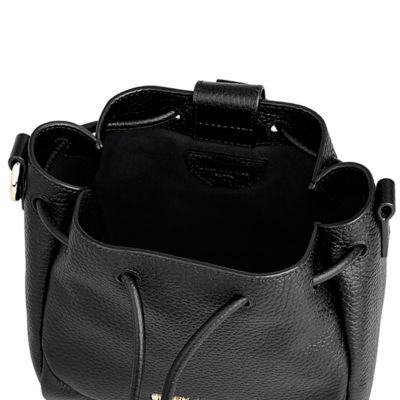BRAUN BÜFFEL Braun Buffel Nodus Small Bucket Bag in Black 4