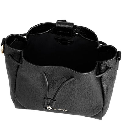 BRAUN BÜFFEL Braun Buffel Nodus Medium Bucket Bag in Black 4