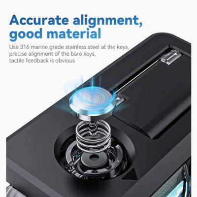 Telesin Waterproof Case For DJI Action 5 4 3 5