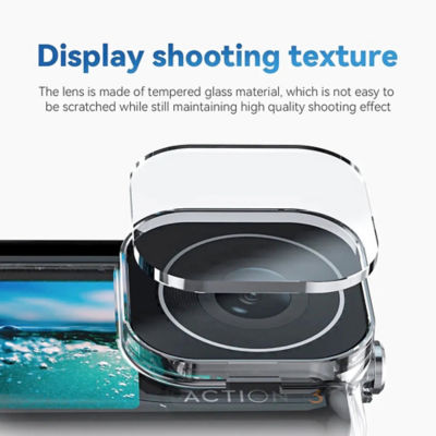 Telesin Waterproof Case For DJI Action 5 4 3 6