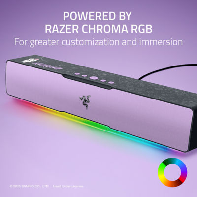 Razer Leviathan V2 X - PC 游戏条形音箱 - Kuromi 版 6