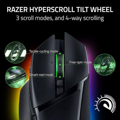 Razer Basilisk V3 Pro 35K Customizable Ergonomic Gaming Mouse 6