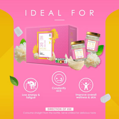 KINOHIMITSU [Bundle of 6] Kinohimitsu Bird's Nest with White Fungus & Rock Sugar 8's 4