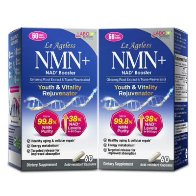 LABO NUTRITION [Bundle of 2] LABO Nutrition Le Ageless NMN+ 60s 1