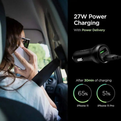 Spigen 30W USB-C Power Delivery Car Charger 7