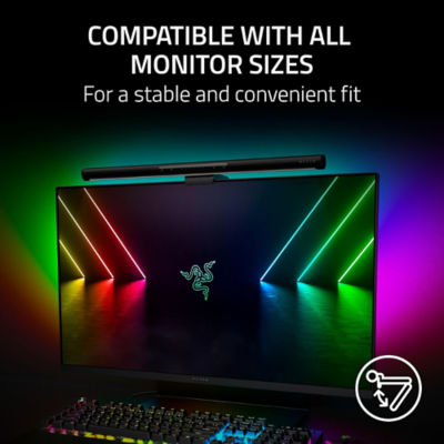 Razer Aether Monitor Light Bar – RGB LED Light Bar for Gamer Rooms 5