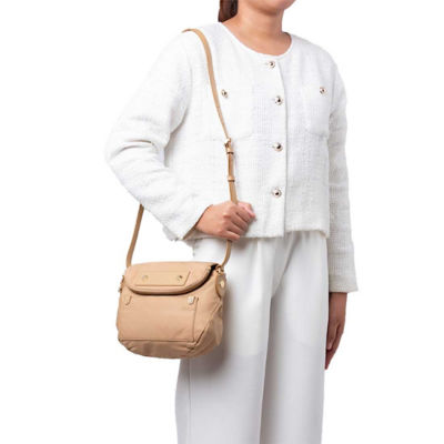MARC JACOBS Preppy Nylon Mini Natasha Crossbody Bag Iced Coffee M0012909 6