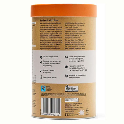 Amazonia Raw Paleo Protein Gentle Digest Vanilla 1kg 3
