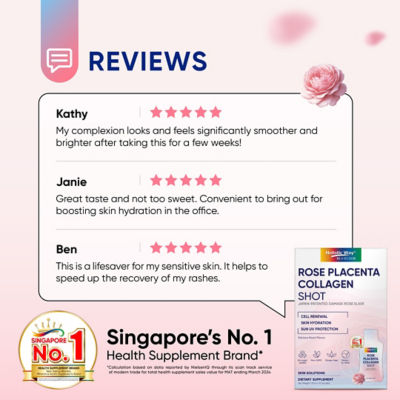 Holistic Way [Bundle of 3] Holistic Way Bio-Elixir 玫瑰胎盘胶原蛋白饮 (每盒 10 液体袋包) 8