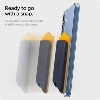 Spigen Samsung S25 Series Magfit Card Holder Nano Pop 6
