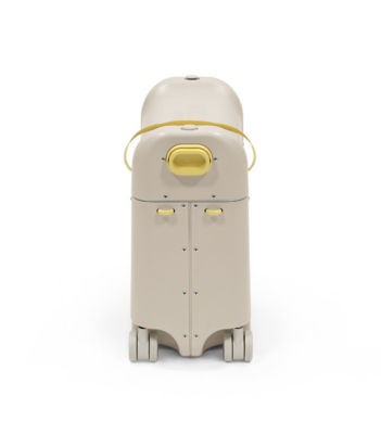 Stokke JetKids Bedbox Kids Ride-On Suitcase - Moonlight White 3