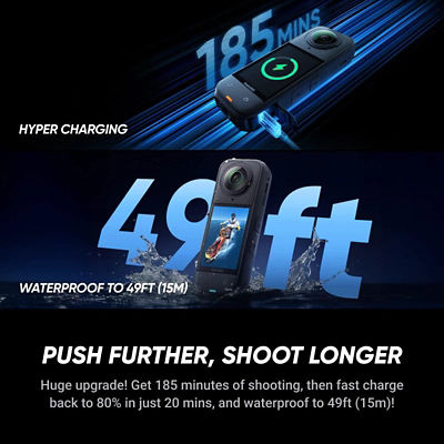 Insta360 ONE X5 | 8K 30fps 360 Action Camera 4