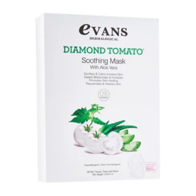 Evans Diamond Tomato Soothing Mask 3's