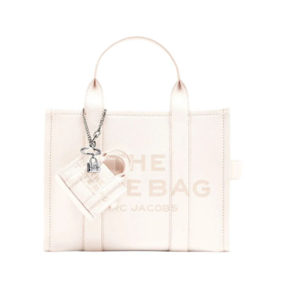 MARC JACOBS 托特手袋造型钥匙环 - 银色 3