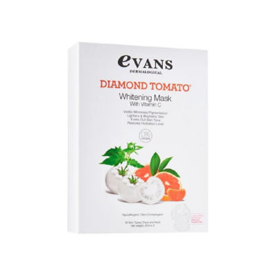 Evans Diamond Tomato Whitening Mask 5's